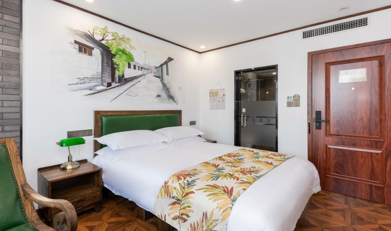 Nostalgia Hotel Near Prince Gong'S Mansion- Beihai Park, Tian'Anmen Square, Nanluoguxiang Hutong, Huguosi Hutong Snack Street, 5 Minutes Walk Away From Ping'Anli Subway Station, Free Ice Cream And Laundry Service,English Communication Well ปักกิ่ง ภายนอก รูปภาพ